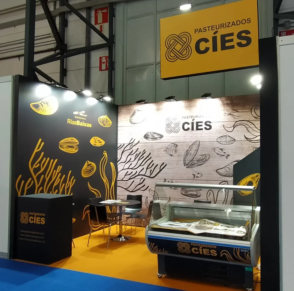 Diseño y montaje de stands para Conxemar y Navalia